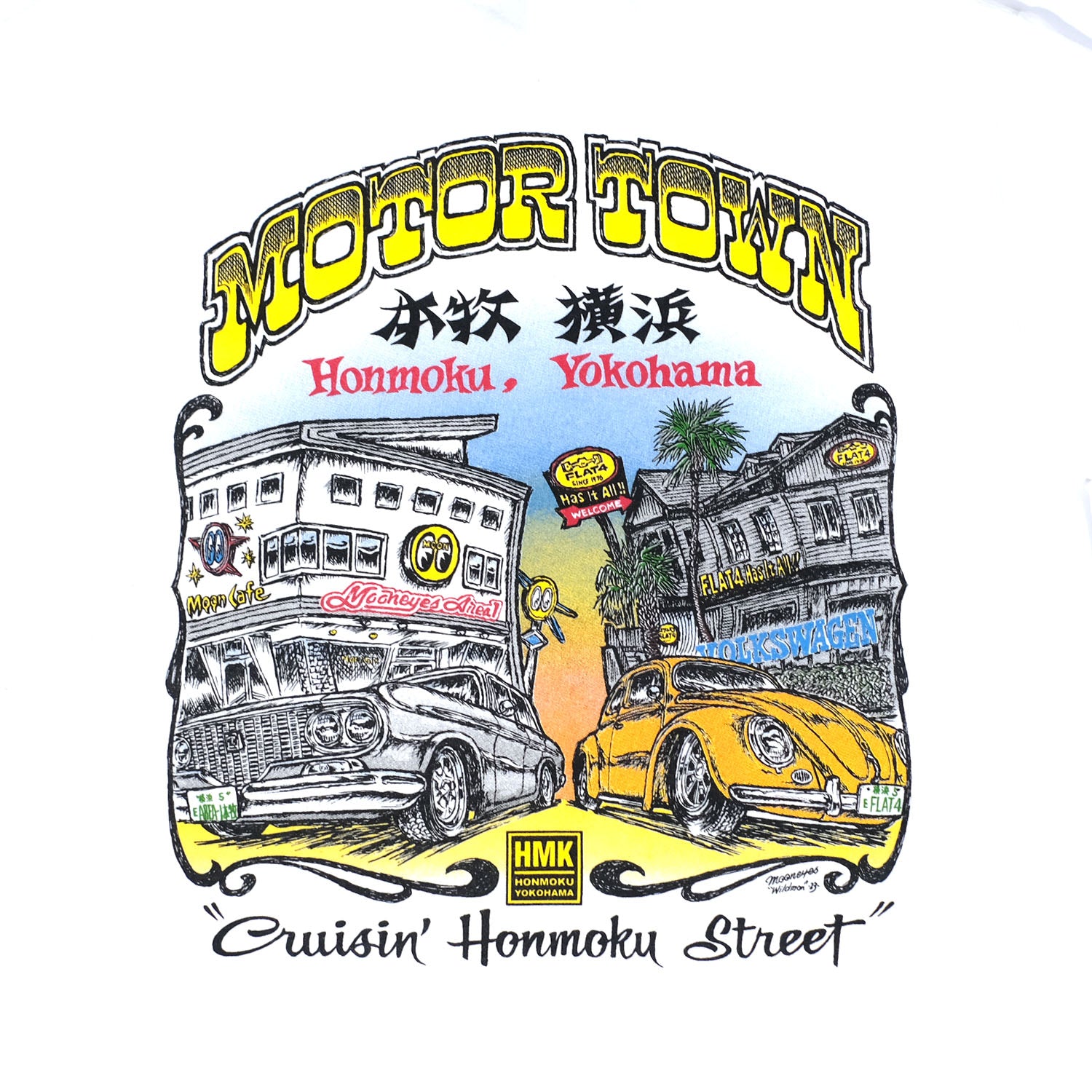 HMK MOTOR TOWN TEE