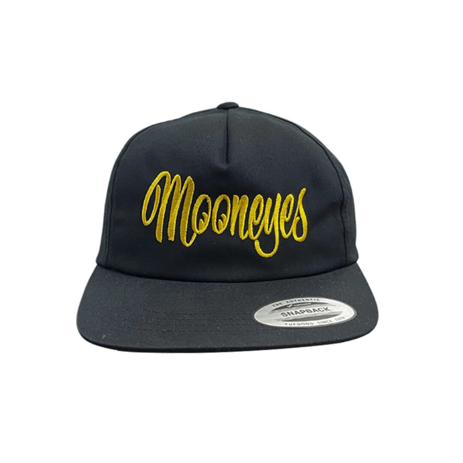 LETTERING FLAT CAP-BK